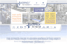 Tablet Screenshot of jacopack.com